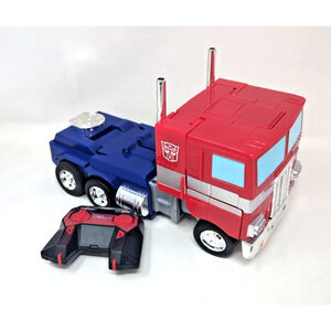 Jada Toys Transformers G1 Optimus Prime 12 inch Converting RC Toy With Remote